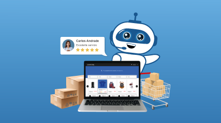 miniatura chatbot ecommerce