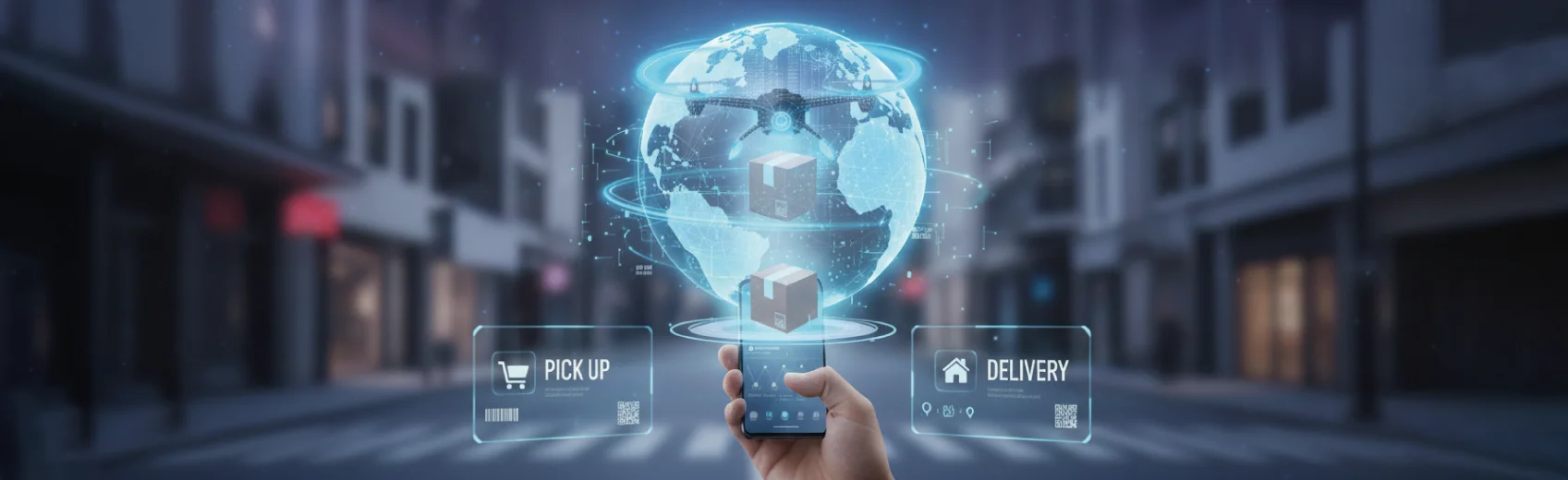 pick up & delivery virtual