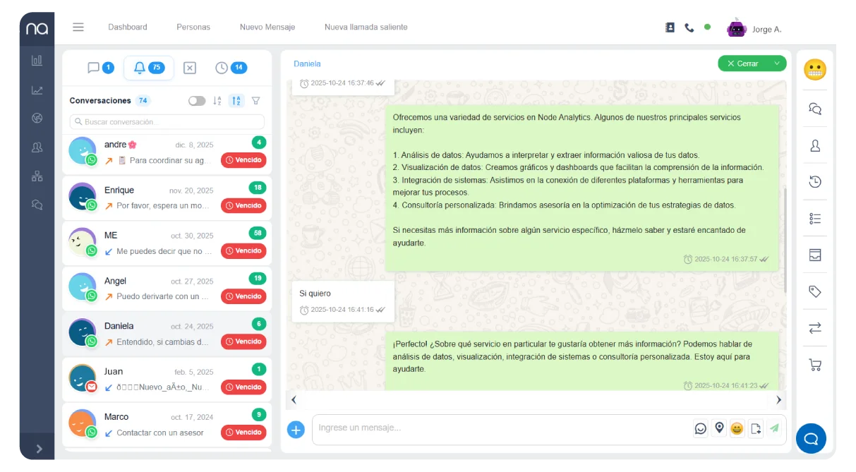 Potencializa la interacción con tus clientes