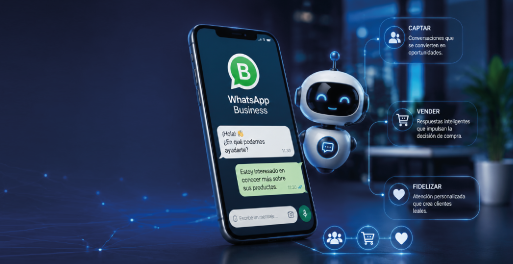 WhatsApp Business + Chatbots: la dupla ideal para captar, vender y fidelizar