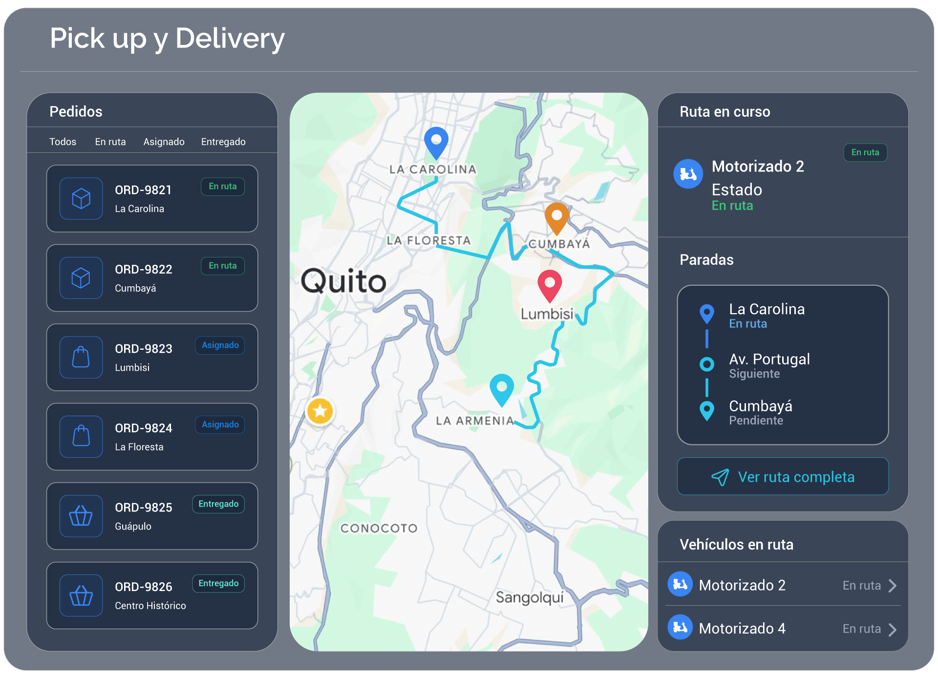 Pick Up and Delivery